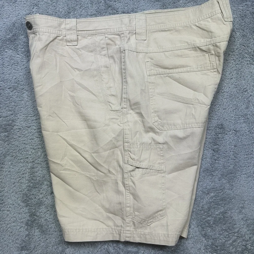 Columbia Ultimate Roc Shorts Mens 38x9 Beige Omni-Shield Cargo Outdoor Hiking - Picture 7 of 13
